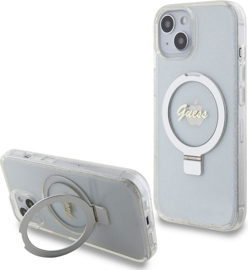 Guess Iml Back Cover Πλαστικό Διάφανο (iPhone 15)