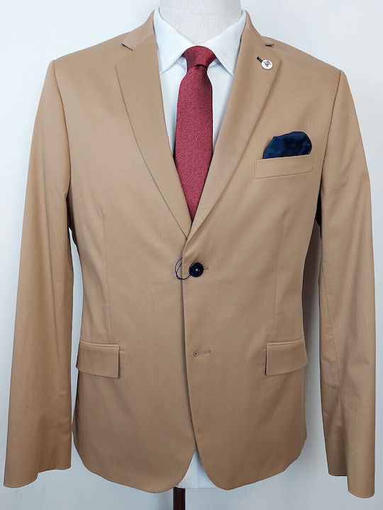 Monte Napoleone Herrenanzugsjacke Beige