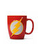Half Moon Bay The Flash Чаша Керамично Червена 350мл