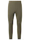 Training French Terry Jogginghose mit Gummizug Army Green