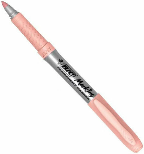 BIC Marking Intense Ανεξίτηλος Μαρκαδόρος Ροδάκινο