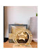 LifeLikes Tabletop New Year's Lucky Charm Beige Star Made of Wood