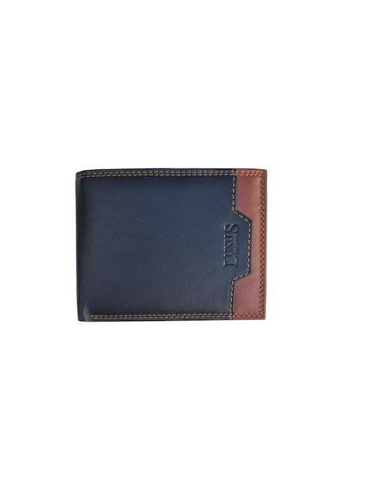 Luxus Men's Leather Wallet Black