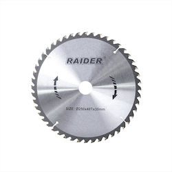 Raider 018368 Cutting Disc Wood 250mm with 48 Teeth 1pcs