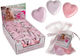 Καρδιές Bath Bombs με Άρωμα Rose 10τμχ 12gr
