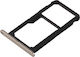 Sim-Kartenhalterung Gold Huawei P8 Lite