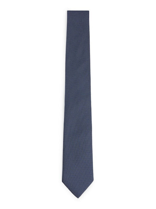 Hugo Boss Silk Men's Tie Printed Blue