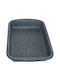 ForHome Aluminum Baking Pan with Stone Interior Coating 32x22cm