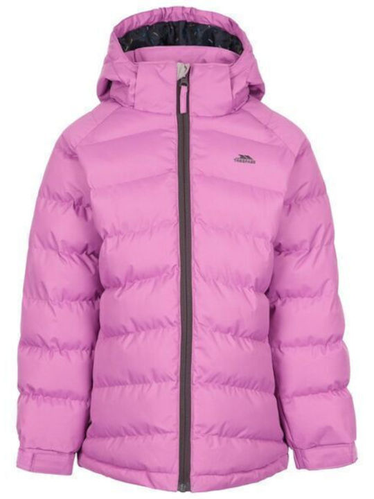 Παιδικό Casual Μπουφάν με Κουκούλα Deep Pink Amira