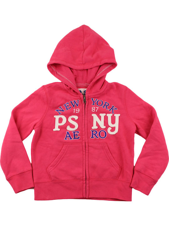 Aeropostale Kids Cardigan Fuchsia