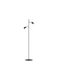 Eko Light Floor Lamp with Socket for Bulb GU10 Silver