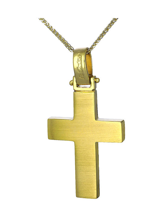 Fa Cad'oro Gold Σταυρός Beidseitig