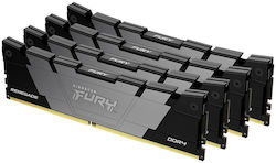 Kingston Fury Renegade 32GB DDR4 RAM cu 4 module (4x8GB) și Viteză 3600 pentru Desktop