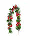 JK Home Decoration Berries Christmas Garland Red 1pc