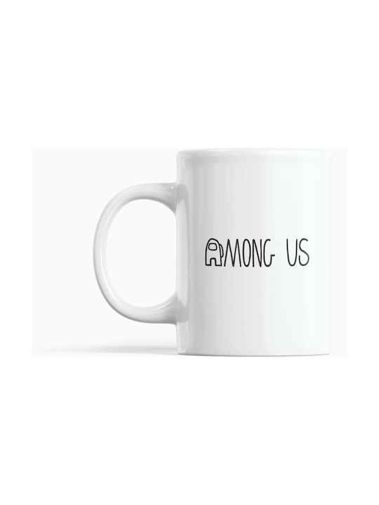 Among Us - White Cup