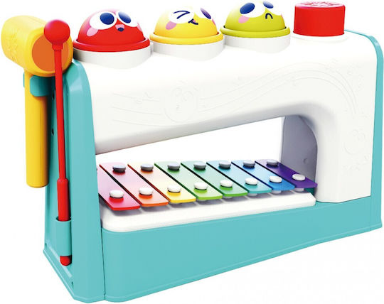 Hola Toys Musical Instrument Xylophone with Music and Sounds for 18++ Months