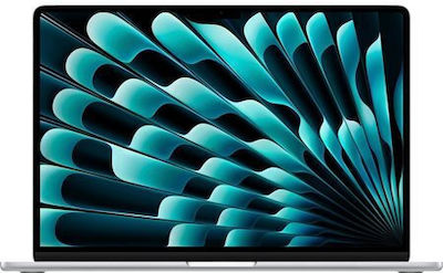 Apple MacBook Air 15" (2023) 15.3" Retina Display (Apple M2-8-core/8GB/512GB SSD) Argint (Tastatură US)