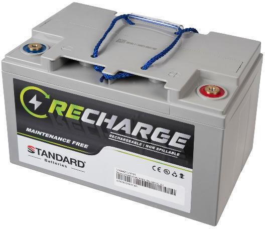 Standard Recharge UPS Battery with Capacity 75Ah and Voltage 12V 1pcs
