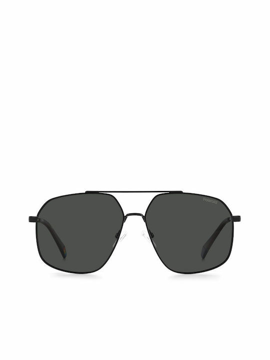 Polaroid Men's Sunglasses with Black Metal Fram...