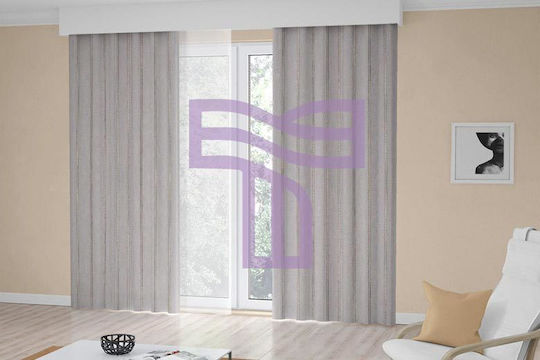 Sarlas με Τρέσα Γκρι 200x280εκ.