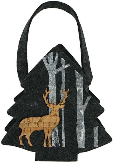 Marhome Christmas Bag for Gift Black 16x9x24cm. 99-00-19345