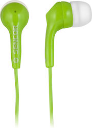 Sencor In-ear headphones In Ear Green SEP 120