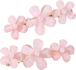 Elecool Set Haarspangen Rosa 2 Stück