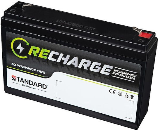 Standard Recharge UPS Battery with Capacity 7Ah and Voltage 6V 1pcs