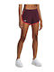 Fly Women's Sporty Shorts Burgundy