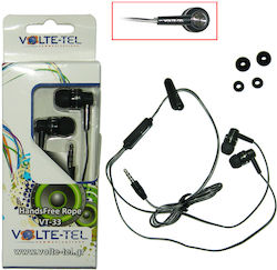 Volte-Tel Vt33 Безжични Стерео с жак 3.5mm Черен