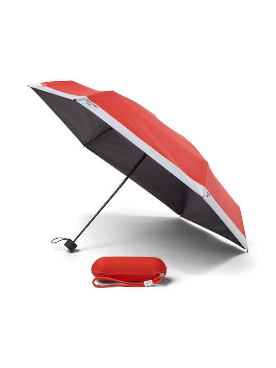 Pantone Regenschirm Kompakt Rot