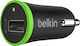 Belkin Încărcător Auto Alb cu un Port USB