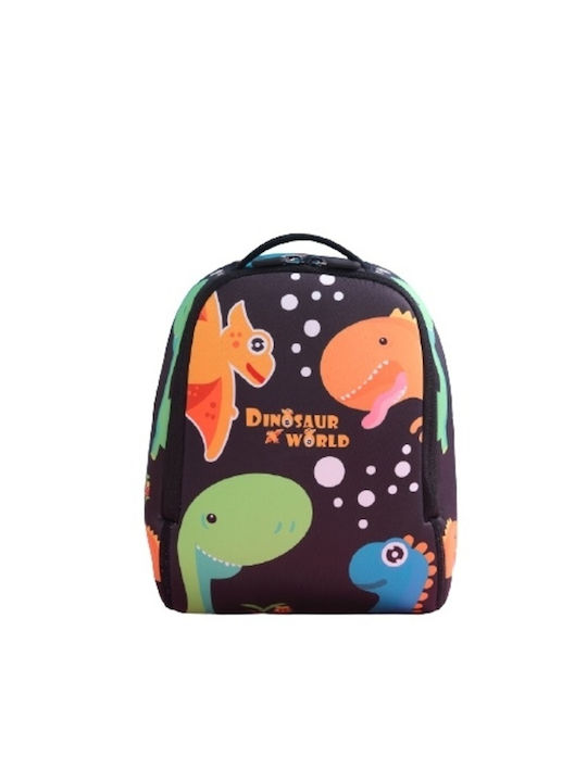 NOHOO Schulranzen Rucksack Kindergarten Schwarz 20 x 10 x 27cm