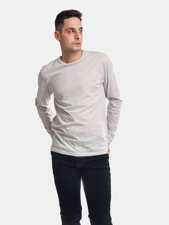 Paco & Co Men's Long Sleeve Blouse Gray