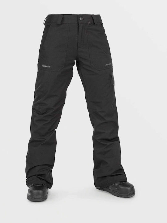 Volcom H1252400-BLK Women's Trousers for Ski & Snowboard Black