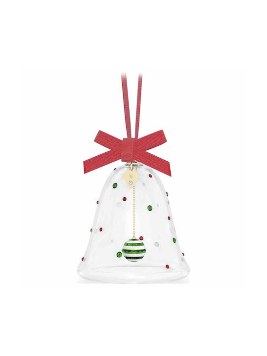 Holiday Cheers Hanging Bell Crystal