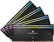 Corsair Dominator Titanium RGB XMP 64GB DDR5 RAM with 4 Modules (4x16GB) and 6400 Speed for Desktop