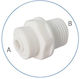 Aqua Pure Männlicher Anschluss 3/8″ In-line Sicherheitsverschluss Adapter für Wasserfilter AP-QT3814-B