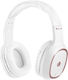 NGS Artica Pride Fără fir Bluetooth Over Ear Căști cu 7 ore de Funcționare Albe