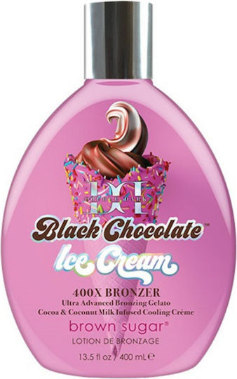 Brown Sugar Black Chocolate Ice Cream Self Tanning Cream Body Dark 400ml