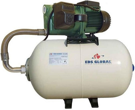 DAB 431010402060 Einphasig Wasserdruckpumpe mit Horizontal Behälter 100 Liter