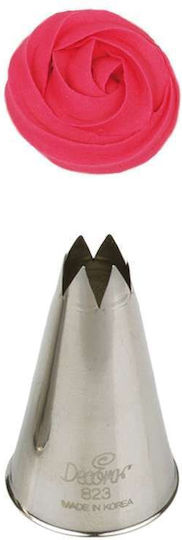 Decora Floare No 823 Vârf pentru Cornet Patiserie Metalic 1buc 0263435