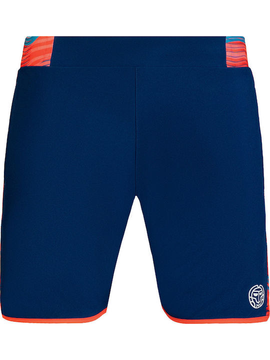 Kids' Shorts/Bermudas Fabric Neon Red / Dark Blue