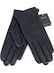 Women's Leather Touch Gloves Black