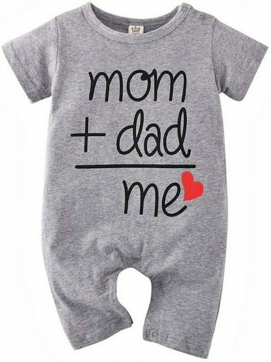 Casteli Baby-Strampler Grau