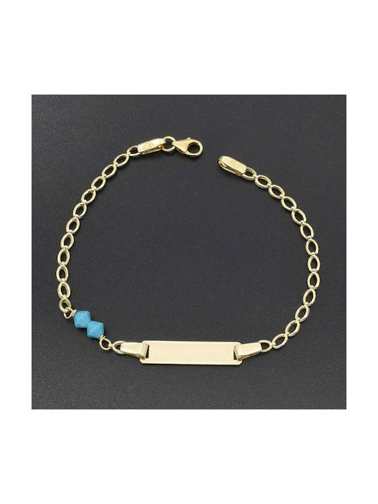 Kids Bracelet ID from Gold