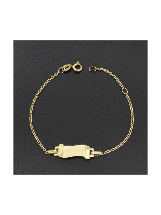 Kids Bracelet ID from Gold