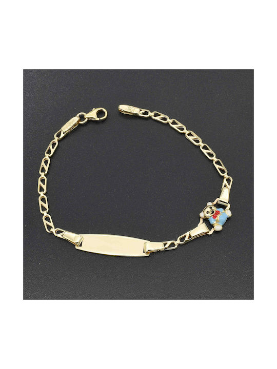 Kids Bracelet ID from Gold