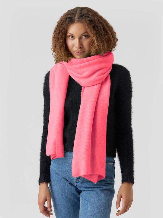 Vero Moda Women's Wool Scarf Pink