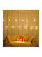 Lights LED 3.6m. x 80cm Warm White type Curtain 1pcs